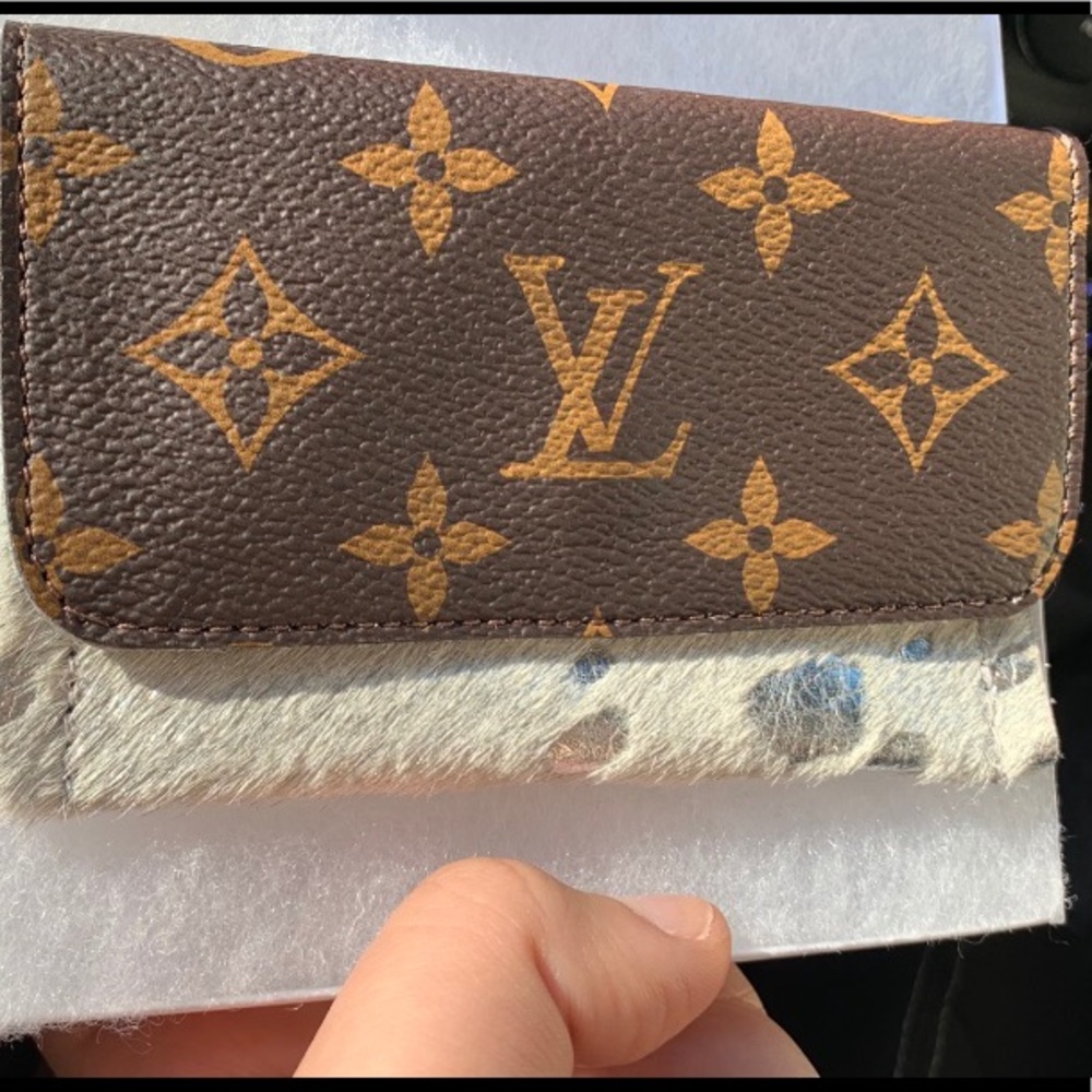 COPY - Upcyled (Real Louis Vuitton material) wallet pouch